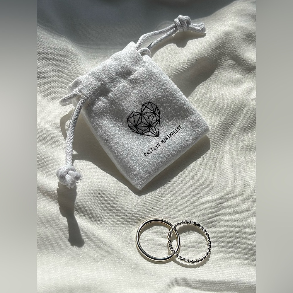 Caitlyn Minimalist Minimalist Stacking Ring Set